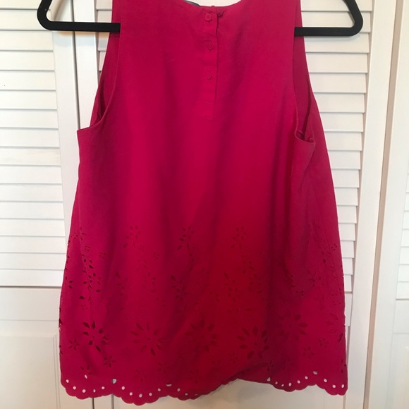 Cynthia Rowley Eyelet Top - Picture 2 of 2